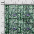 thumbnail image 2 of oneOone Tissu en Rayonne Vert Abstrait pour Robe Tissu Imprimé au Mètre 56 Pouces de Large, 2 of 4