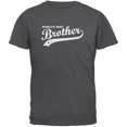 thumbnail image 1 of World's Best Brother Dark Heather Adult T-Shirt, 1 of 1