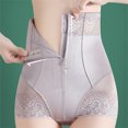 thumbnail image 4 of mmirethe Belly Control Stay Comfortable And Confident With Seamless Control gray purple L 1Set, 4 of 6