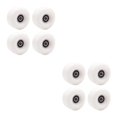 thumbnail image 4 of Decodeary Inline Skate Wheel PU Wear-Resistant 58mm Wheels Replacement 82A White 58x58x32mm 2Set, 4 of 6
