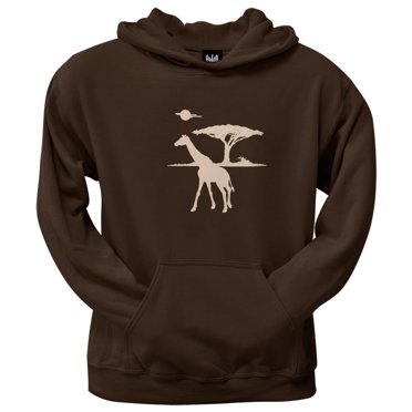Chandail à Capuchon pour Homme à Motif de Girafe Safari