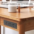 thumbnail image 3 of Recessed Power Strip with 2 Outlets, USB C and USB A Ports, Smart Charging Technology Embedded in Desktop, Ideal for Furniture Use, 3 of 7
