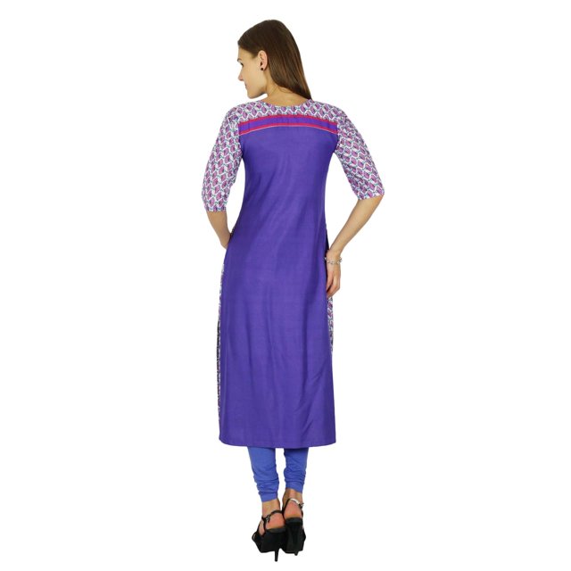 Phagun Kurti Ethnique Indienne en Coton, Kurta Bollywood de Designer, Tunique Robe pour Femme