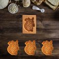 thumbnail image 4 of Oleegame 2PC Cookie Mold Cookie Molds Provences Rose Cookie Stamp Embossing Molds Craft Decorating Baking Tool, 4 of 4
