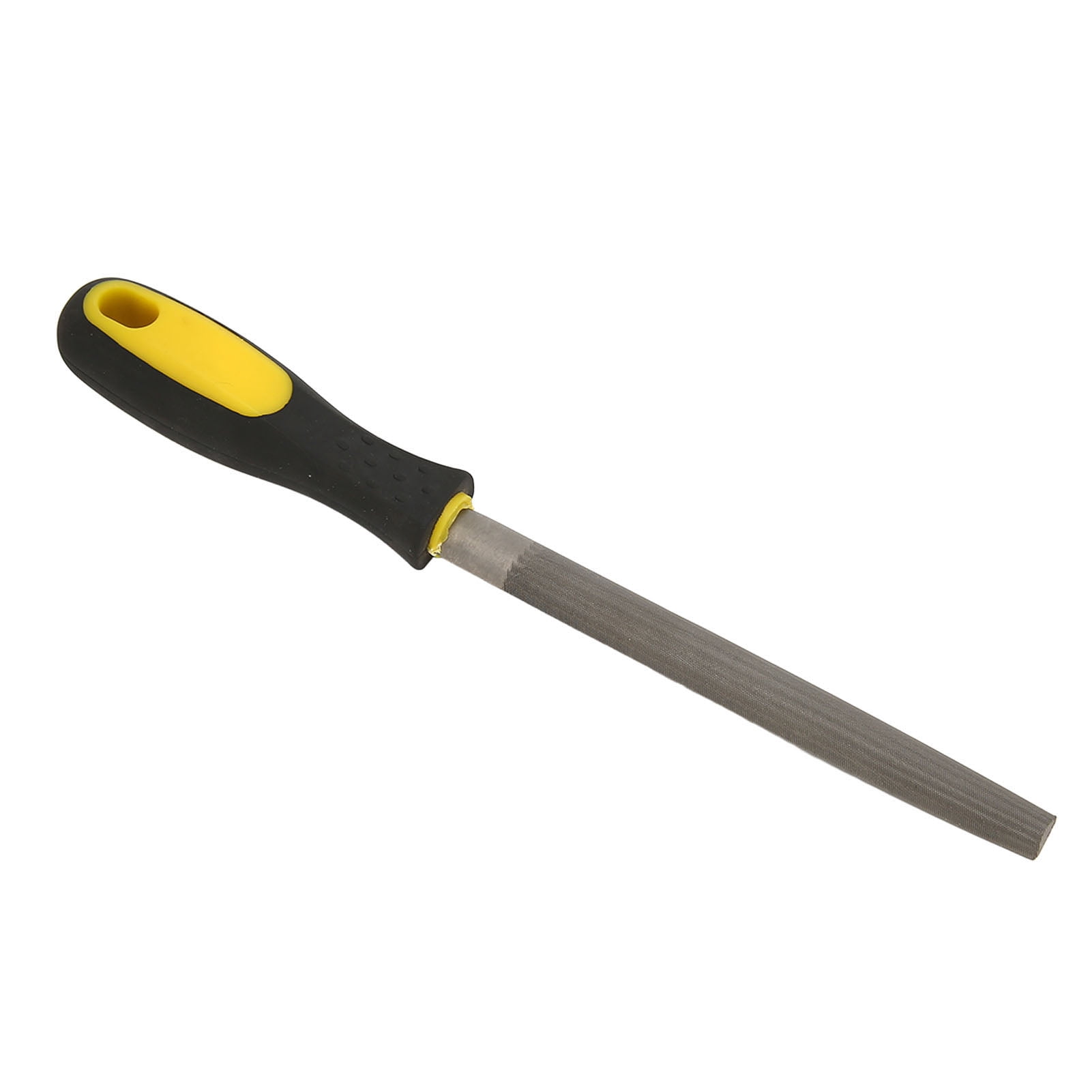 HARFINGTON 12” Half-Round Medium Cut File – Double-Cut Teeth, T12 High Carbon Steel, No Handle (2-Pack)