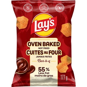 Lay's Oven Baked Bar-B-Q Flavoured Potato Crisps