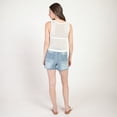 thumbnail image 2 of Bloom Girl, Button Front Crochet Vest, Sizes XS-XL, 2 of 4