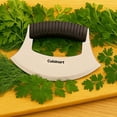 thumbnail image 4 of Cuisinart Stainless Steel Mezzaluna Knife for Chopping & Mincing, 4 of 6
