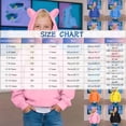 thumbnail image 3 of Girls Winter Hoodie Kid's Fleece Pullover Hooded Sweatshirt, 3 of 8