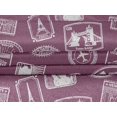 thumbnail image 5 of oneOone Velvet Wine Fabric Travel Sewing Craft Projects Fabric Prints By Yard 58 Inch Wide, 5 of 5