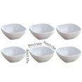 thumbnail image 3 of Lksixu 4 Inches Square Seasoning Plates 6 Boxed Wheats Straw Plates Sauces Plates Kitchen Gadgets, 3 of 6