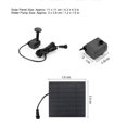 thumbnail image 1 of DC Brushless Mini Water Pump Solar Fountain, Solar Fountain Pump, Energy Saving and Environmental . Pond for Landscape, 1 of 8