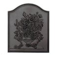 thumbnail image 2 of Minuteman CFB-06 Bouquet Fireback - Cast Iron - Black, 2 of 3