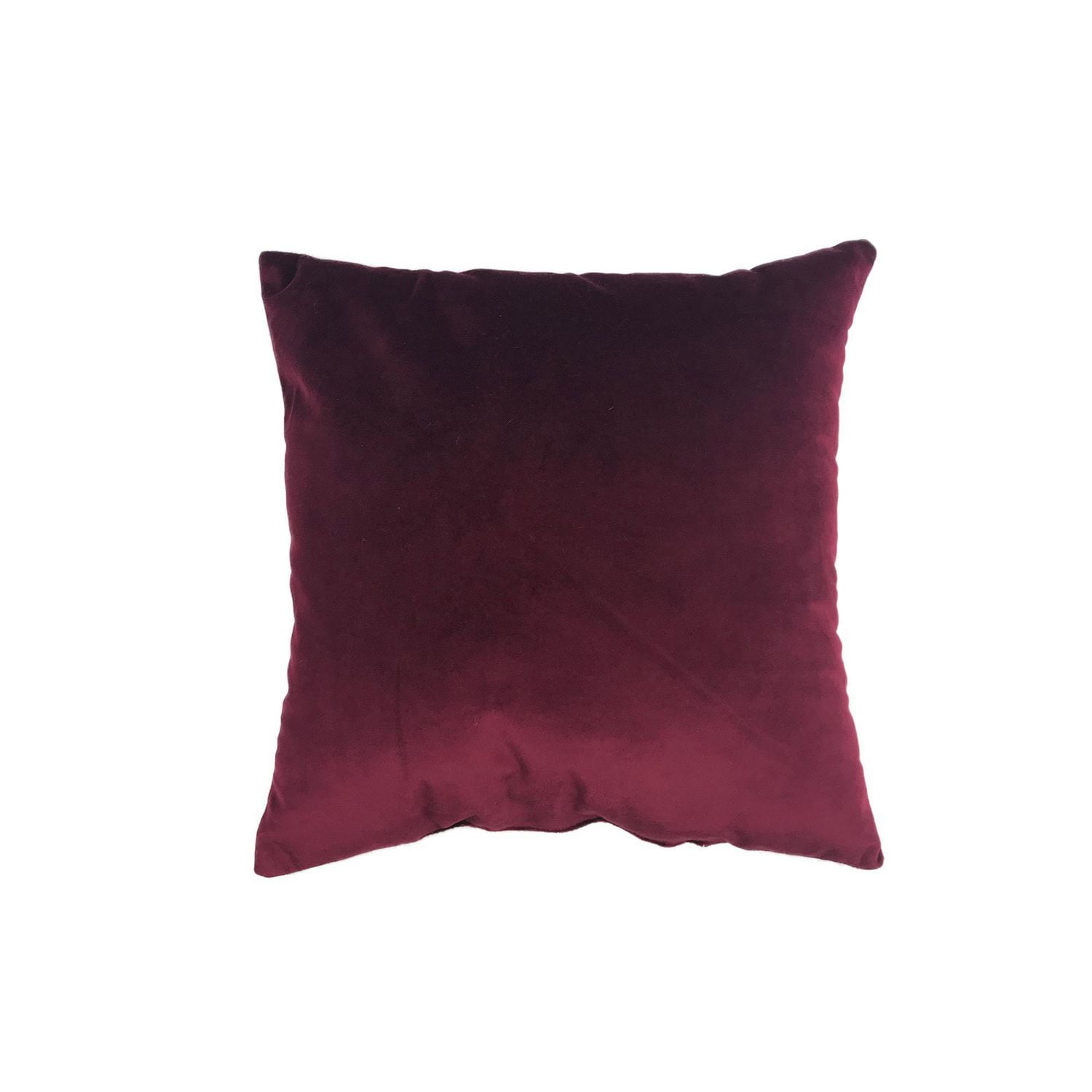 Hometrends Coussin Décoratif Jaune Velours