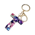 thumbnail image 1 of Fridja Mother's Day Custom Creative Keyring Clasp 26 English Letter Pendant Keyring, 1 of 8
