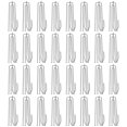 thumbnail image 2 of 30pcs Stainless Steel 4 Prong Curtain Hooks Drapery Hooks Pinch Clips Replacement Hooks, 2 of 7