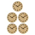 thumbnail image 3 of mmirethe Unique Style Round Wall Clock Timeless For Any Space Durable Construction Decorative Wall Clock As Shown type 4 5Set, 3 of 6