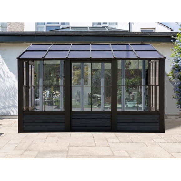 Gazebo Penguin Florence Add-A-Room 8 ft. x 12 ft. in Black