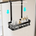 thumbnail image 4 of 2-Tier Hanging Shower Caddy Over The Door Large Capacity Hanging Shower Organizer Sturdy Rust Proof Shelf Basket Storage Rack No Drilling, 4 of 8