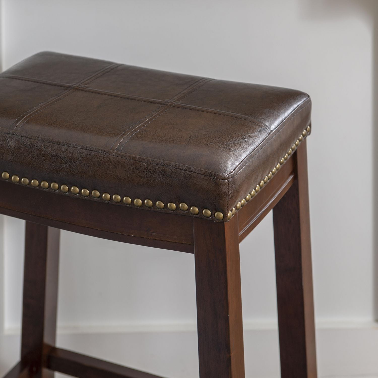 Tabouret de comptoir marron Warren