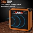thumbnail image 2 of LyxPro Electric Guitar Amplifier 20 Watt Guitar Amp w/Built-In Speaker, 2 of 5