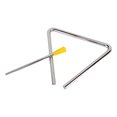 thumbnail image 4 of Triangle Percussion, Delicate Easy Playing Playing Triangle Instrument Easy Carrying with Striker for Performance, 4 of 7
