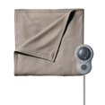 thumbnail image 1 of Sunbeam Fleece Heated Blanket, Mushroom, Full Size, 1 of 3
