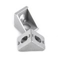 thumbnail image 3 of Support d'Angle en L 20x20mm Support d'Angle Solide en Alliage d'Aluminium pour Meubles, 3 of 8