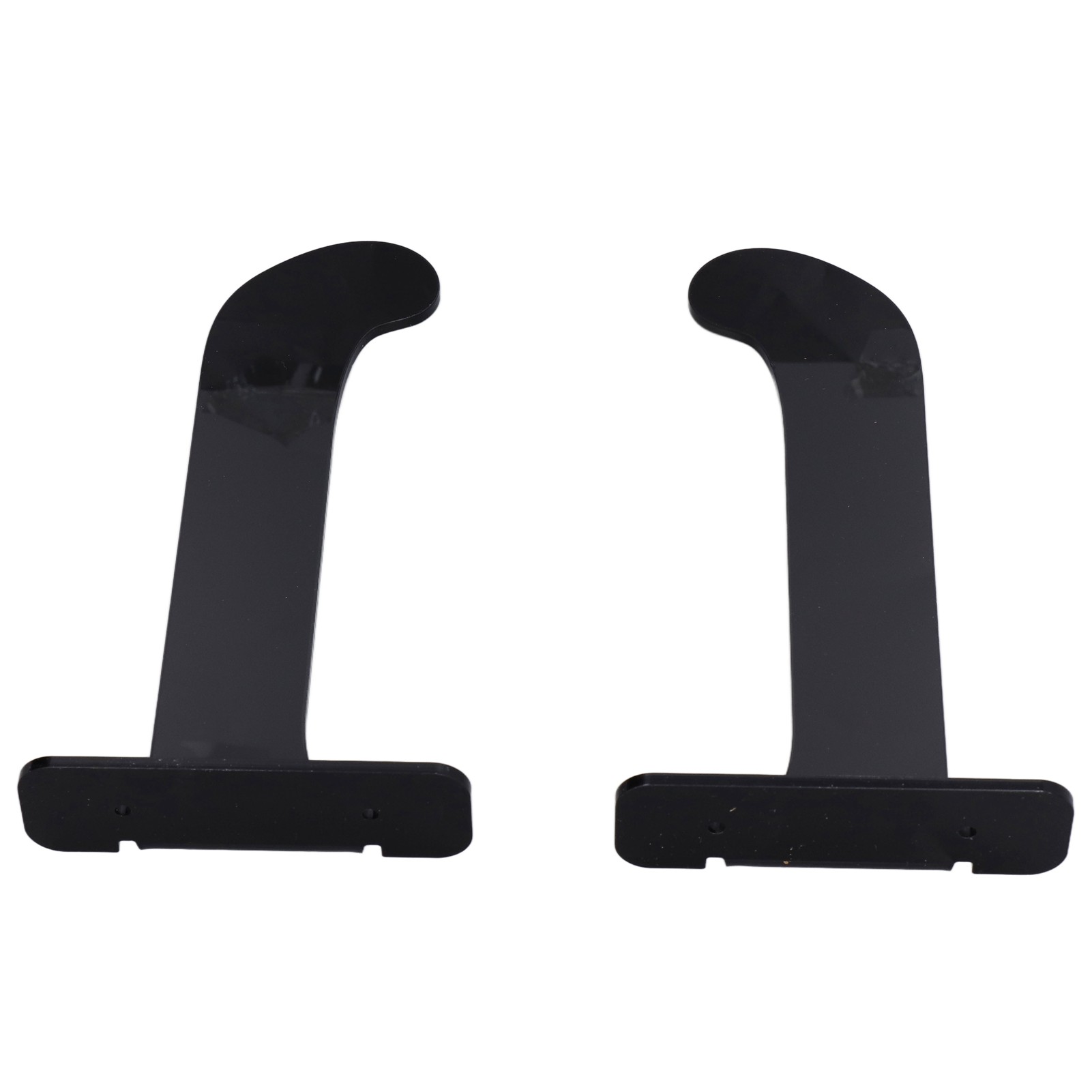 Yoga Mat Holder, Simple To Install Yoga Mat Wall Hanger with Screw for Gym for Bedroom Transparent,Black