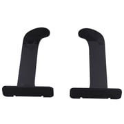 Yoga Mat Wall Hanger, Simple To Install Durable Yoga Mat Holder With Screw For Gym For Bedroom Transparent,Black