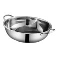 thumbnail image 2 of jifeng Shabu Shabu Chinois Pot Double Saveur Hotpot pour Restaurant Réunion de Famille 34cm, 2 of 9