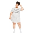 thumbnail image 2 of George Women's Plus Crew Neckline Nightshirt, 2 of 6
