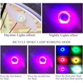 thumbnail image 3 of 4 x Lumière de Roue de Vélo LED, Lumière de Roue de Vélo LED Étanche avec 3 Modes Clignotants Lampe de Roue de Vélo pour Adulte et Enfant - Couleur, 3 of 5