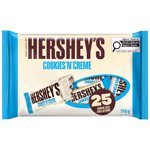 HERSHEY'S COOKIES N CRÈME Snack Size Candy Bars,