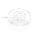 thumbnail image 4 of 5x Motorcycle Front Brake Rotor Bolt Washers High Quality Accessories Replacement Parts for CB150R CB250R CB300R Black, 4 of 7