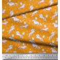 thumbnail image 3 of Soimoi Rayon Fabric Dot,Star & Unicorn Animal Decor Fabric Printed Yard 56 Inch Wide, 3 of 3