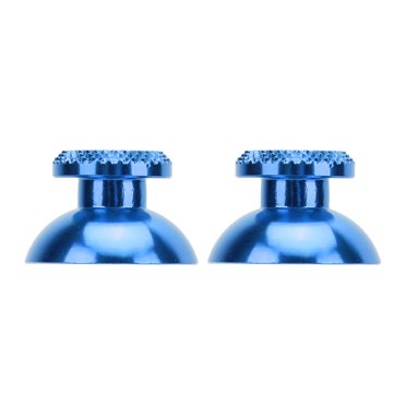 Thumbsticks for Controller, 2Pcs Metal Thumb Grip Replacement for Handheld Game Console, Aluminum Alloy Analog Thumb Sticks Accessories