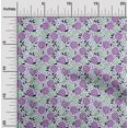 thumbnail image 2 of oneOone Polyester Spandex Light Blue Fabric Watermelon Sewing Material Print Fabric By The Yard 56 Inch Wide, 2 of 4