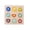 A, variant on RKSTN Baby Toys Educational Toy Wood Box Shape Matching Game Handbrain Cooperation Environmental Educational Toys for Toddler Babies