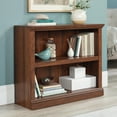 thumbnail image 3 of 2-Tier Rustic Brown Wooden Bookshelf - Adjustable Wide Bookcase with Open Shelves, Anti-Tip & Anti-Slip, Tall Display Storage for Home Office, Living Room - Specs: Two-Tier, 3 of 18