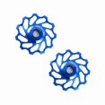 thumbnail image 4 of Bike Rear Derailleur Guide Roller, Lightweight Aluminium Alloy Pulleys Smooth Ball Bearings 7/8/9/10 Speed 2pcs Ceramic Bearings, 4 of 7