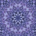 thumbnail image 1 of Ahgly Company Machine Washable Indoor Square Transitional Deep Periwinkle Purple Area Rugs, 4' Square, 1 of 7