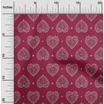 thumbnail image 1 of oneOone Cotton Silk Fabric Floral Block Printed Craft Fabric BTY 42 Inch Wide, 1 of 4