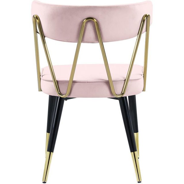 Meridian Furniture Rheingold Dining Chair, Pink (Set of 2)