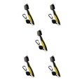 thumbnail image 1 of Redempat Stainless Steel Golf Club Brush Portable Solid Color Shoe Brushes Yellow Lidless 5Set, 1 of 6