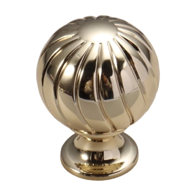 Drawer Pulls French Style Single Hole Metal Golden Handle for Wardrobe Door Shoe Cabinet