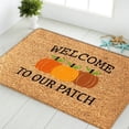 thumbnail image 2 of Decodeary Cartoon Letter Rugs Halloween Living Room Carpet Welcome Mats for Home Floors No.27 1Set, 2 of 6