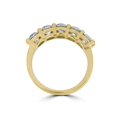 thumbnail image 3 of 2 ct Diamond Five Stone Wedding Anniversary Round Cut Ring 14k Yellow Gold, 3 of 3