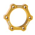 thumbnail image 4 of Bike Threaded Front/Rear Hub Aluminium Alloy Disc Rotor Flange Adapter Base Golden 44mm, 4 of 7