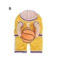 thumbnail image 2 of Thinsony Fun Basketball Clothing For Dogs Must-have For Sports Fans Providing Safe Basketball Clothes Yellow S, 2 of 6